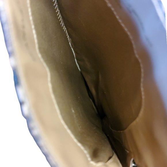 Bandolino Whoop Faux Snakeskin Heeled Knee High Boots Womens Size 6.5 New/other - Picture 6 of 7